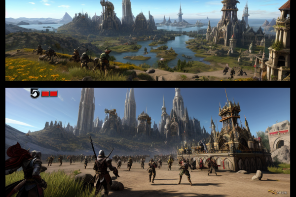 What is the difference between open world and role playing games?